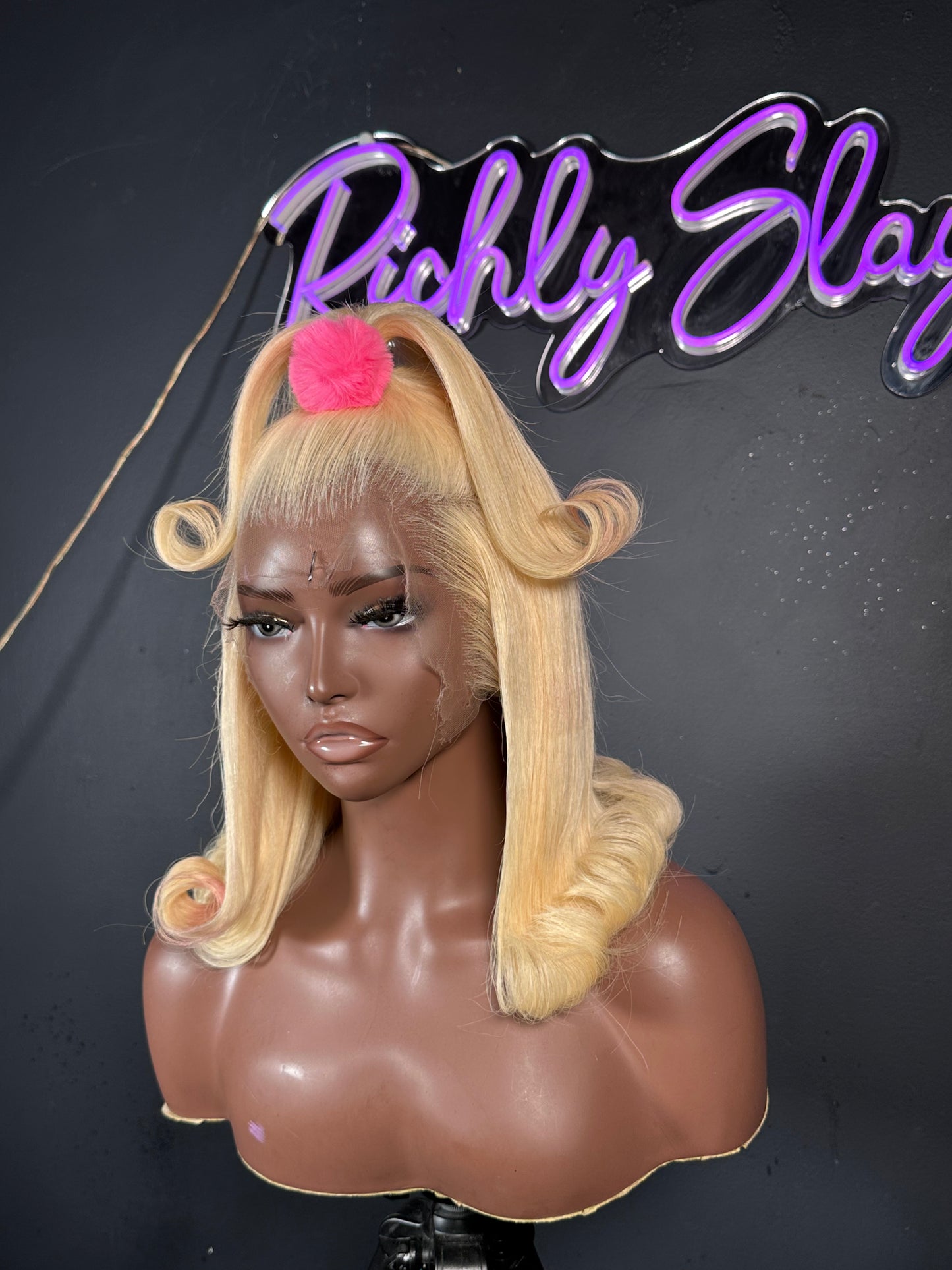 613 Straight Bob/Short Length HD Lace Wig